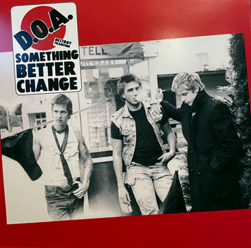 DOA "Something Better Change" LP (Sudden Death)